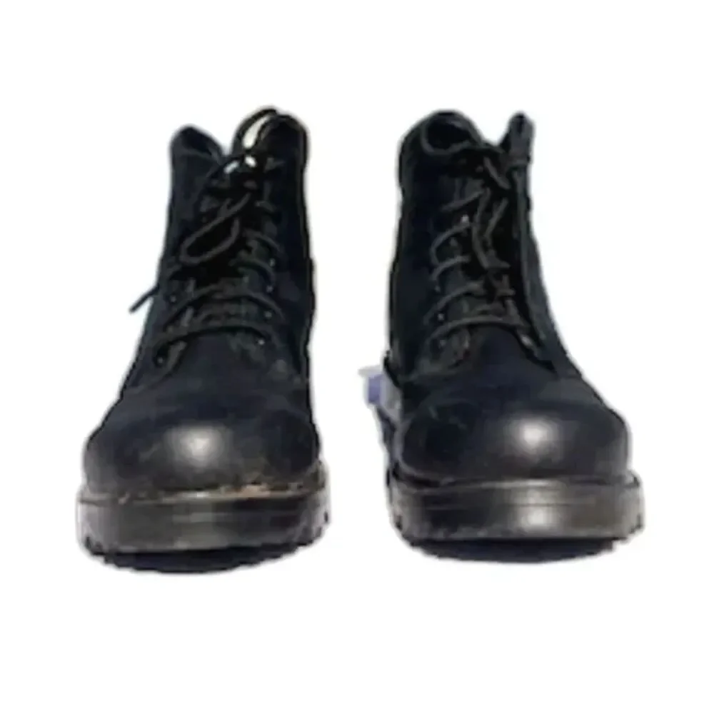 Size: 11 Combat Boots . Utility Slip & Oil Resistant Black Lace Up  Brahma . New